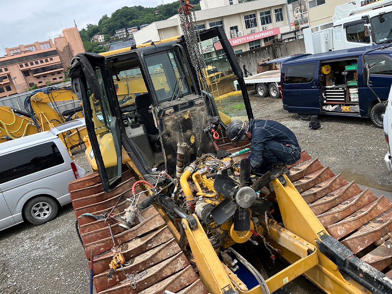 建設機械修理｜建設機械の株式会社リペアワークス