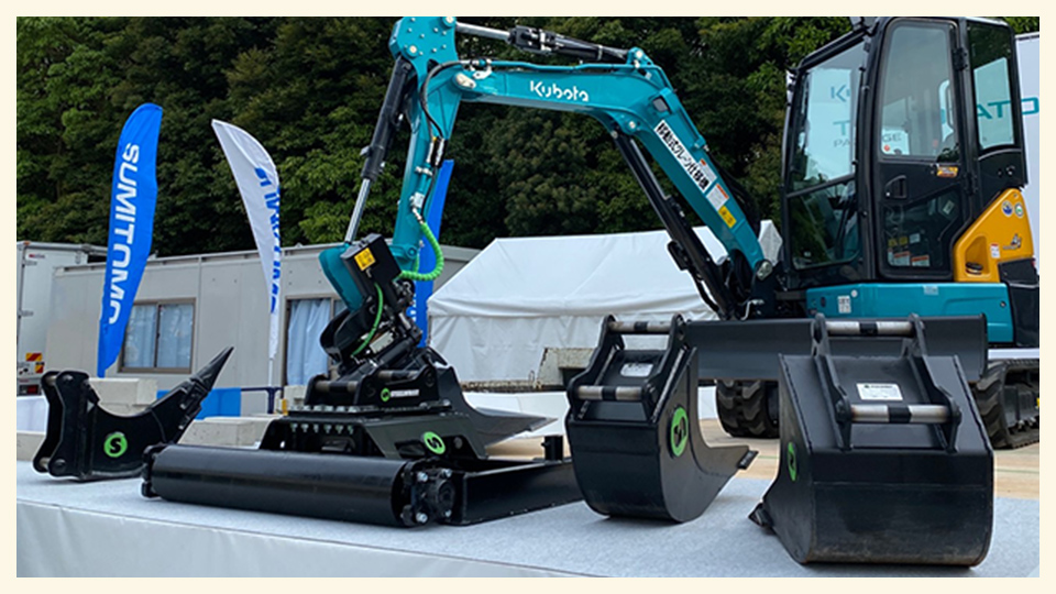 建設機械の販売